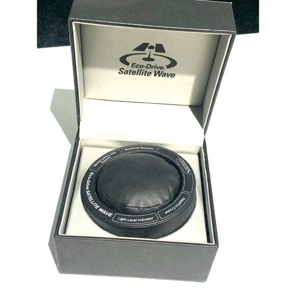 Citizen Watch Box Eco Drive Satellite Wave GPS Black Empty - Picture 2 of 9